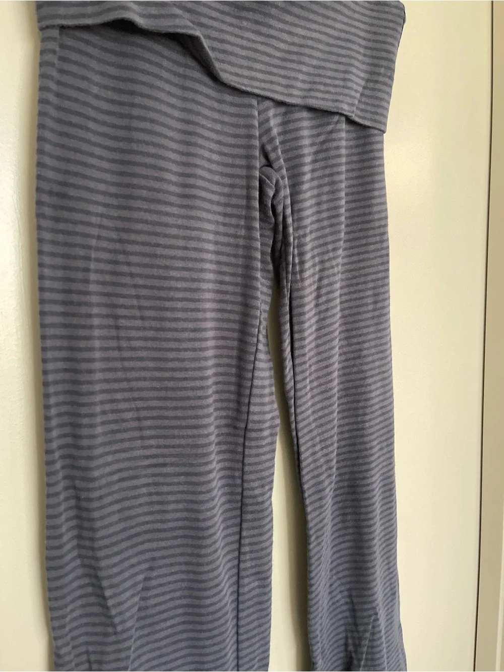Y2K Loungewear Wide-Leg Fold-Over Waist Pants